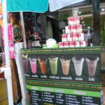 Bangkok, puesto de refrescos