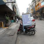 Bangkok. Anuncio de masajes